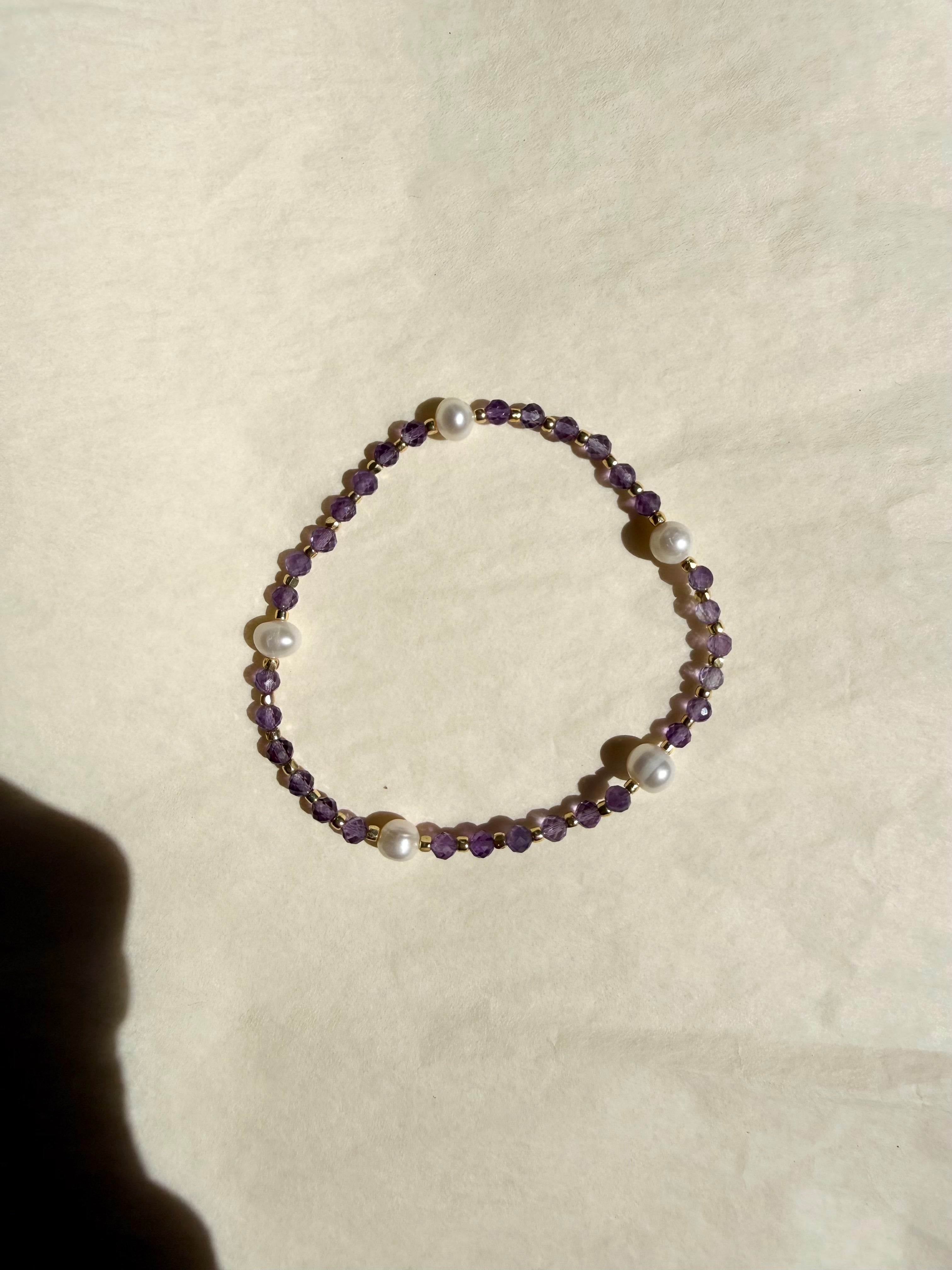 Galaxy Summer Edition Smoky Quartz and Pearl