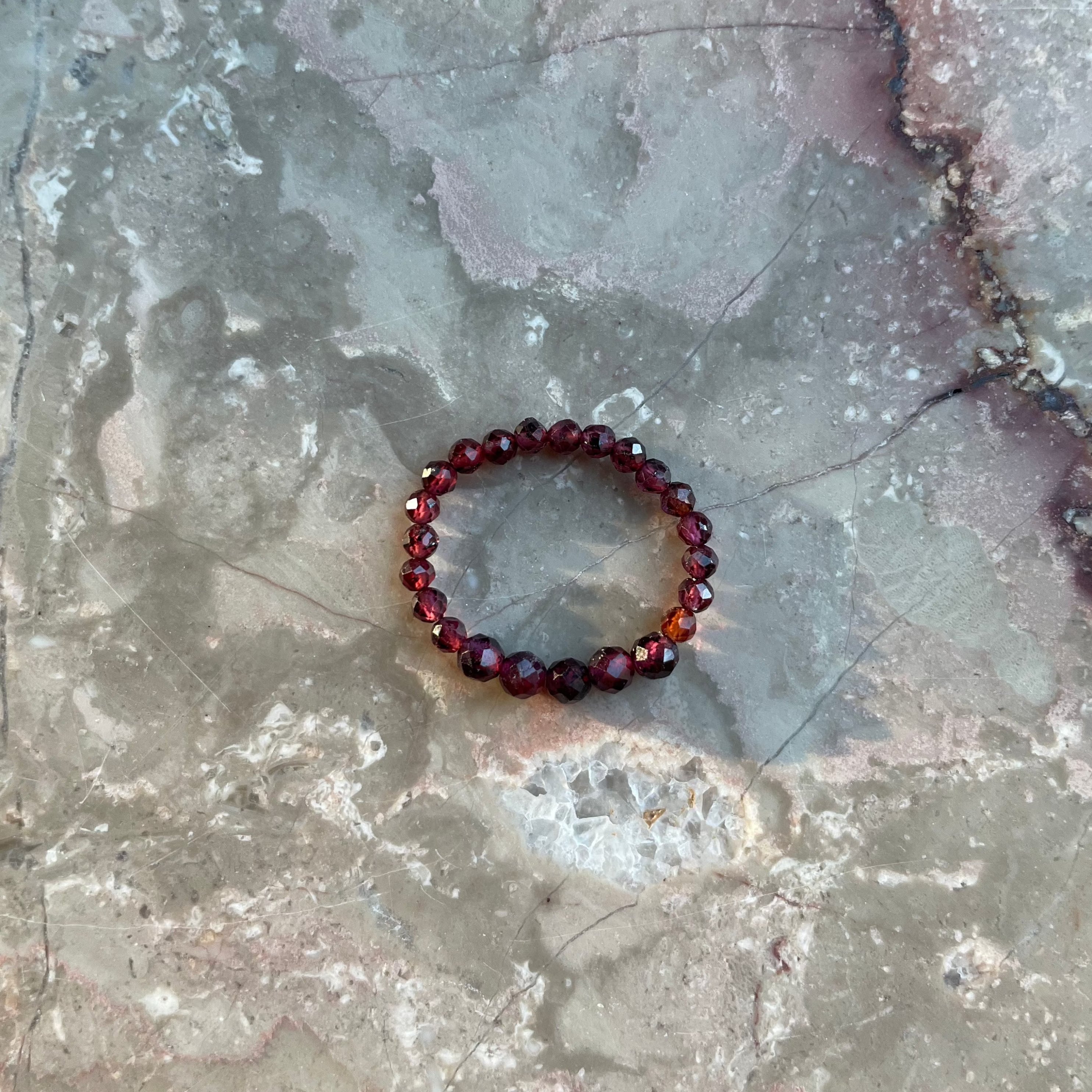 FIERCE Garnet Ring