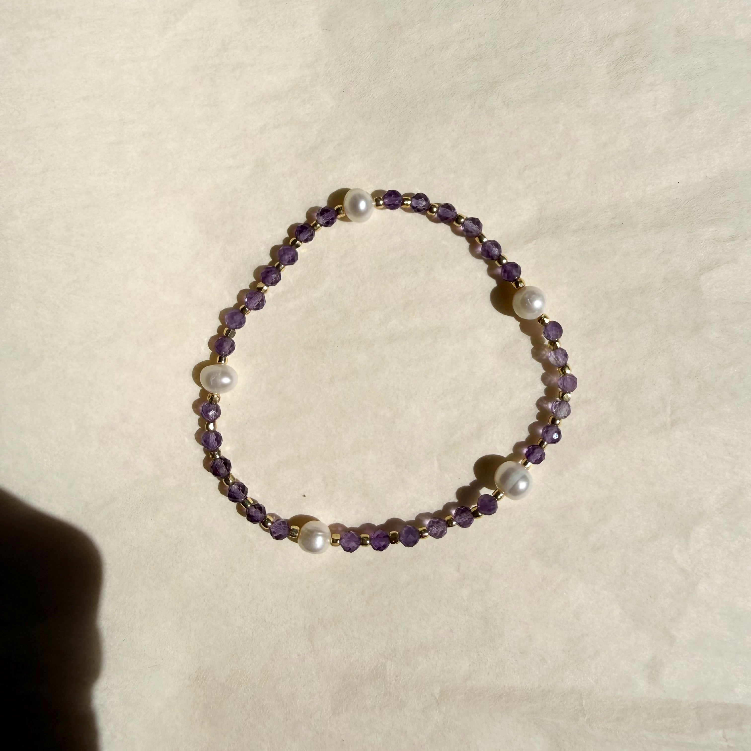 amethyst bracelet