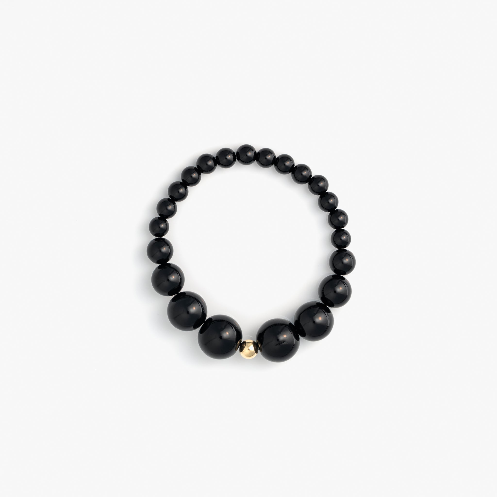 Moon Phase Onyx Bracelet