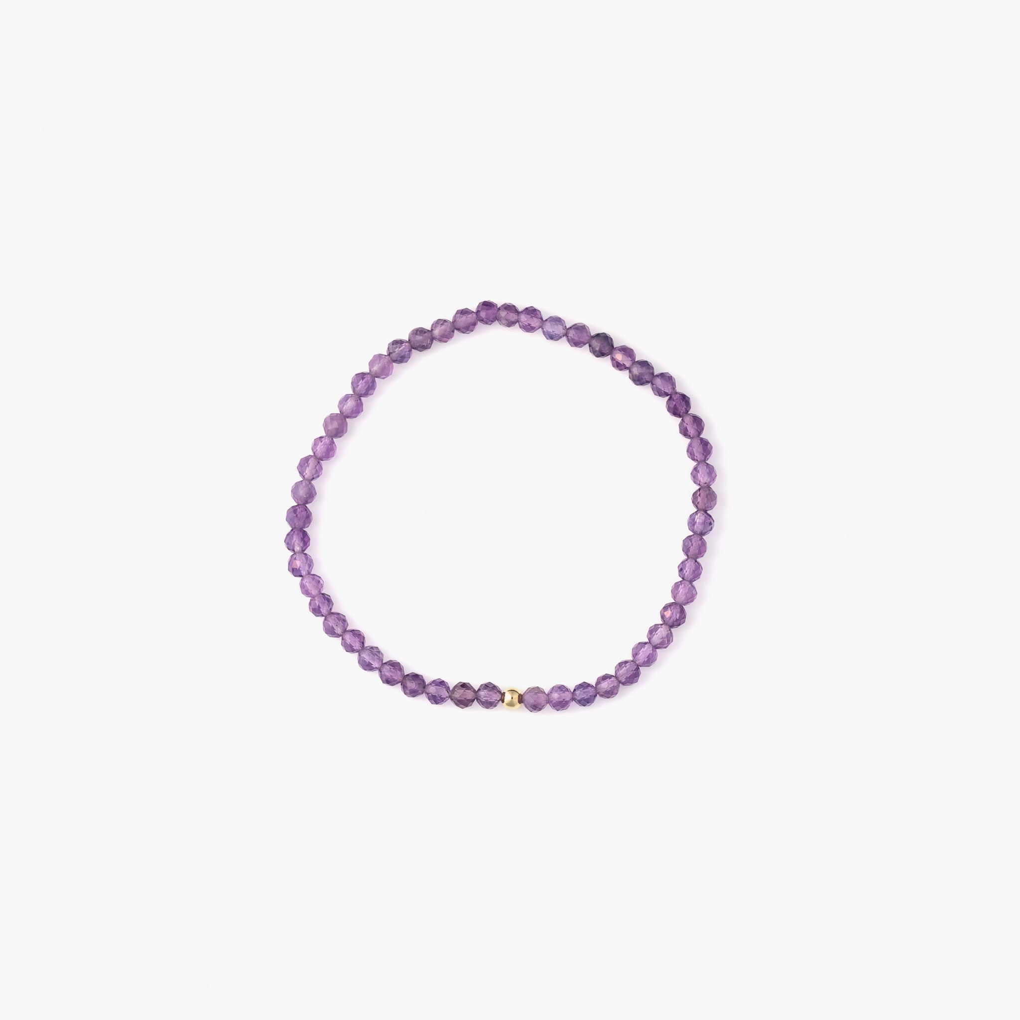 Lux Faceted Amethyst Bracelet