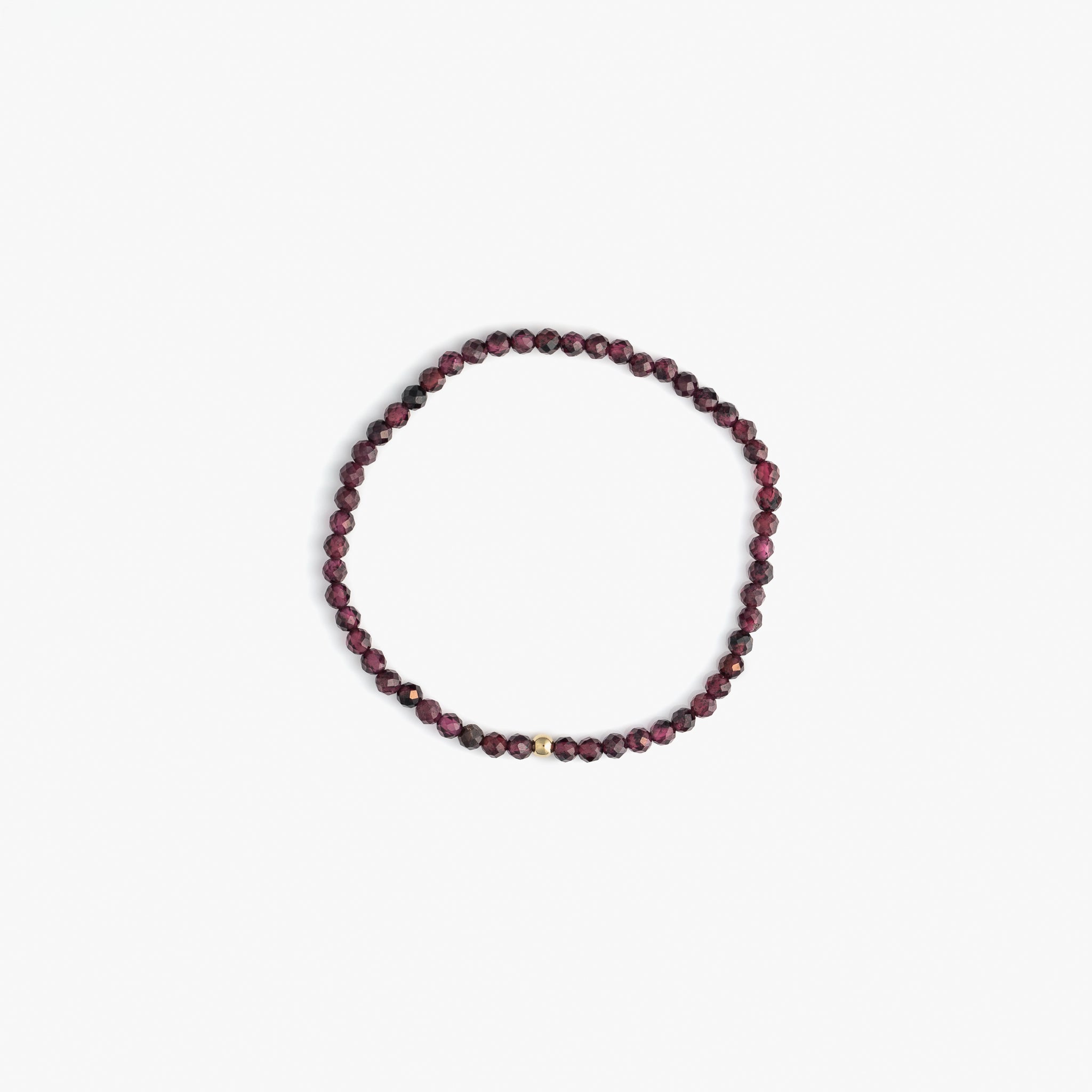 Faceted Garnet Bracelet