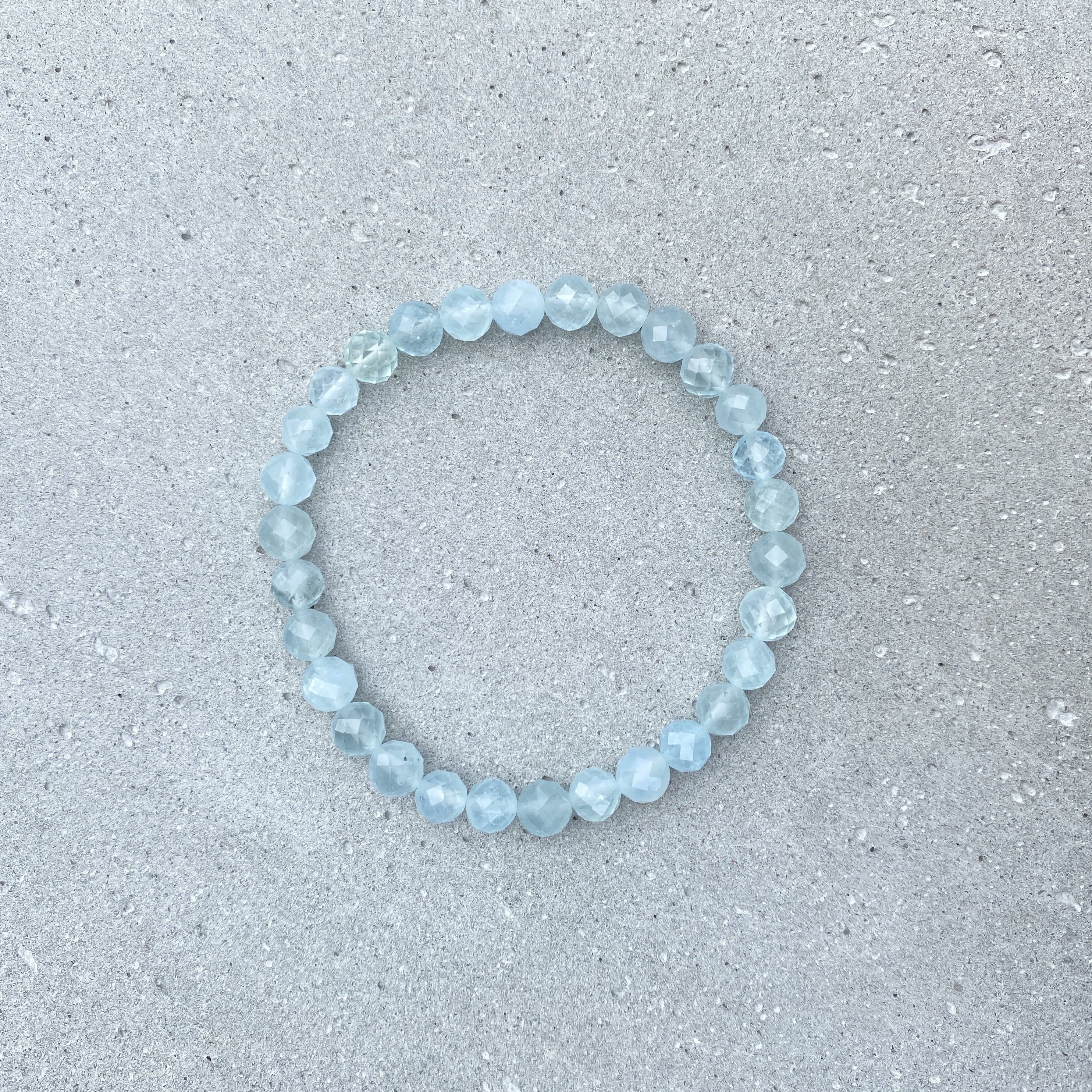 Akvamarinarmband Akvamarin