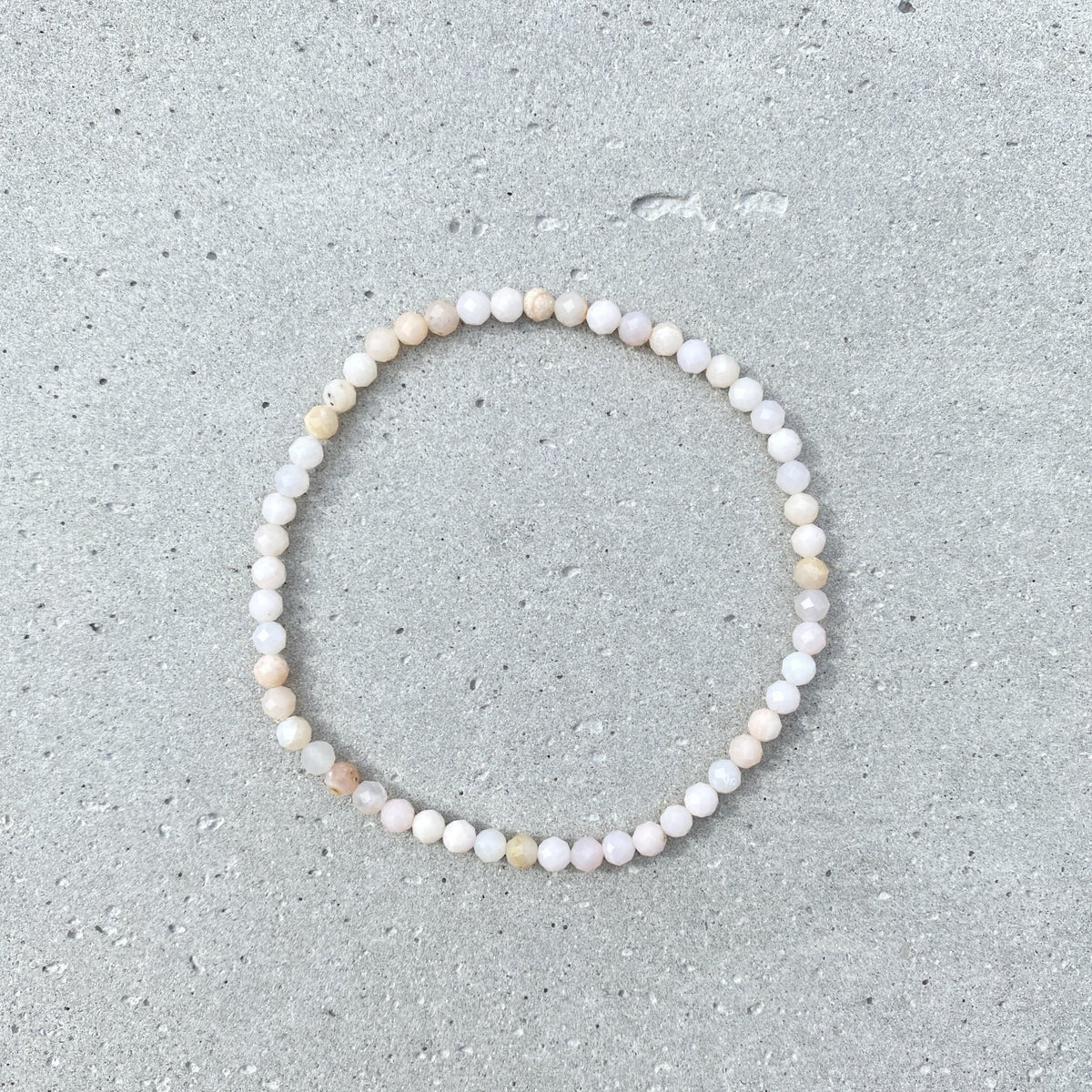 Faceted Rose Quartz Bracelet