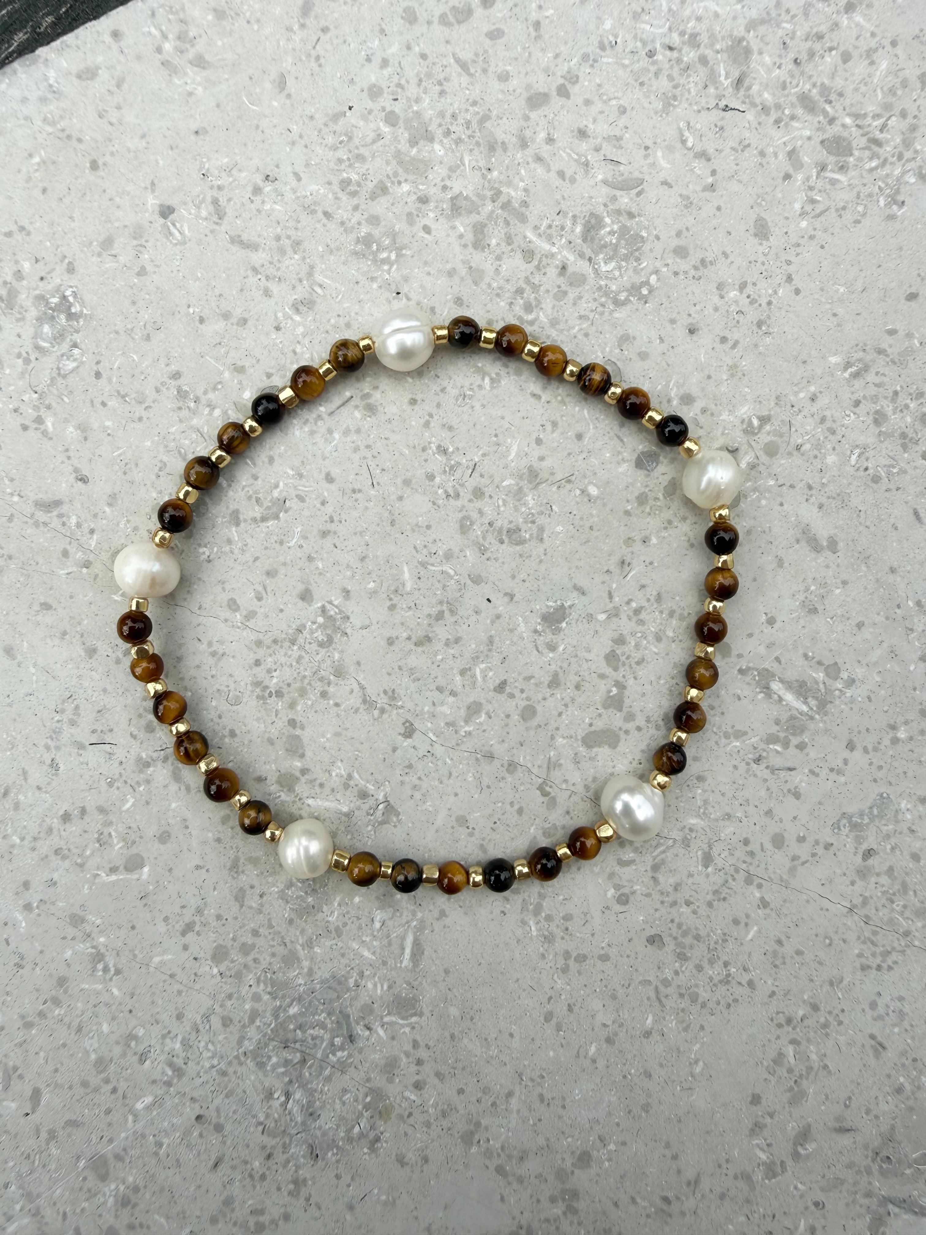 Tiger’s and Pearl bracelet Summer edition