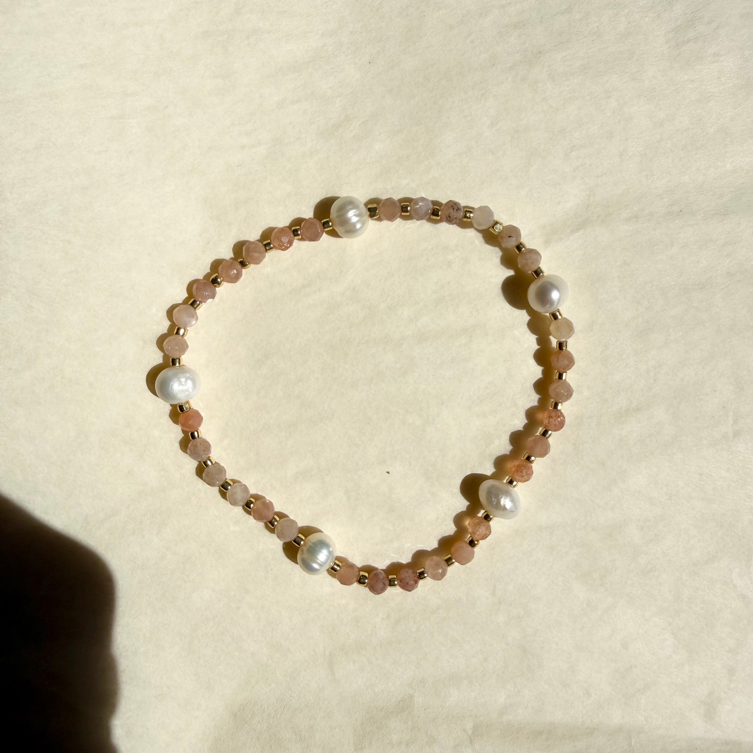 sunstone bracelet
