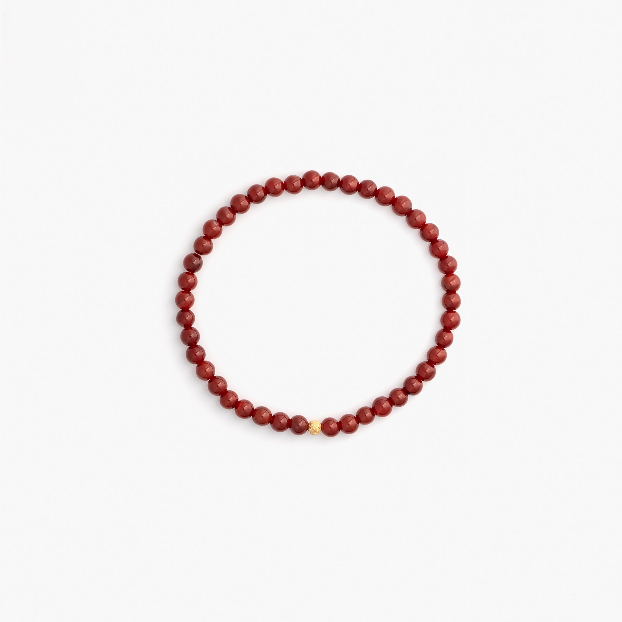 Carnelian Elemental Bracelet 4 mm