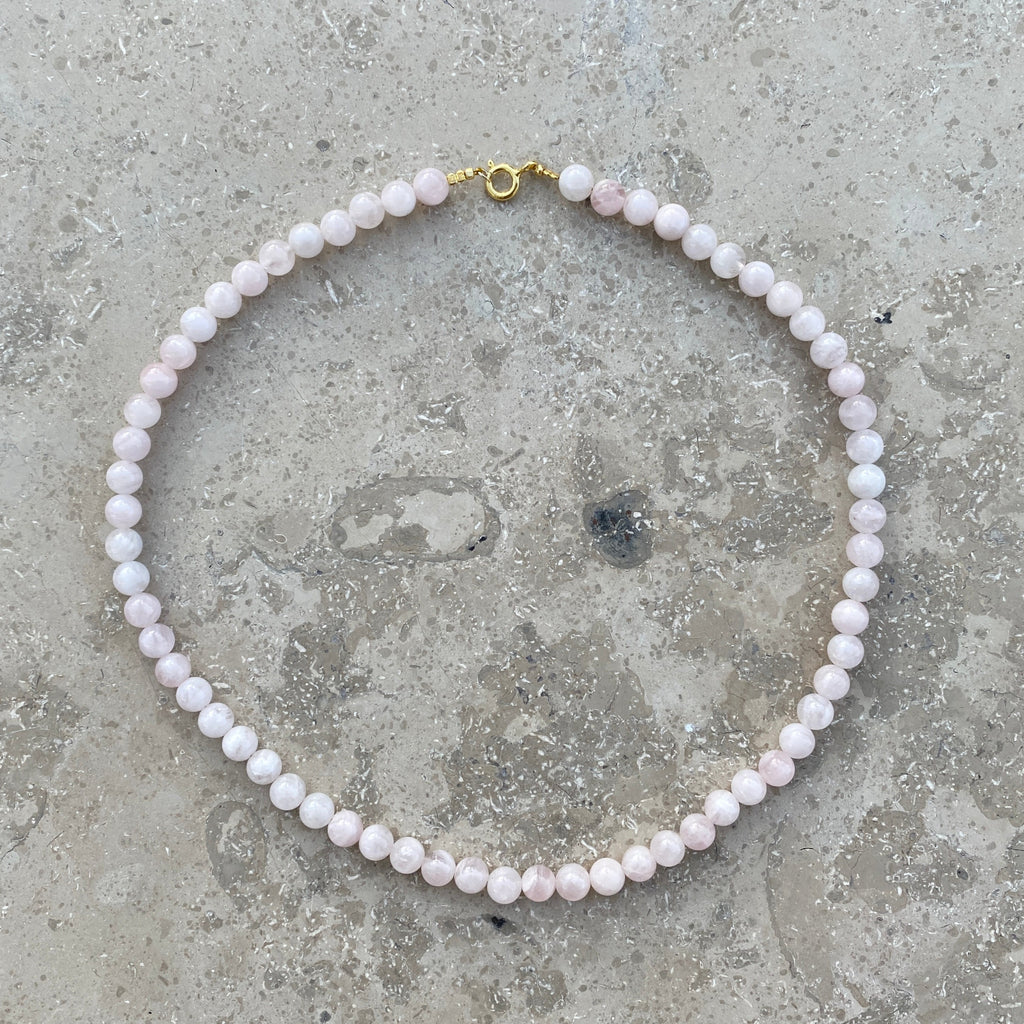 VERY PINK Quartz Necklace